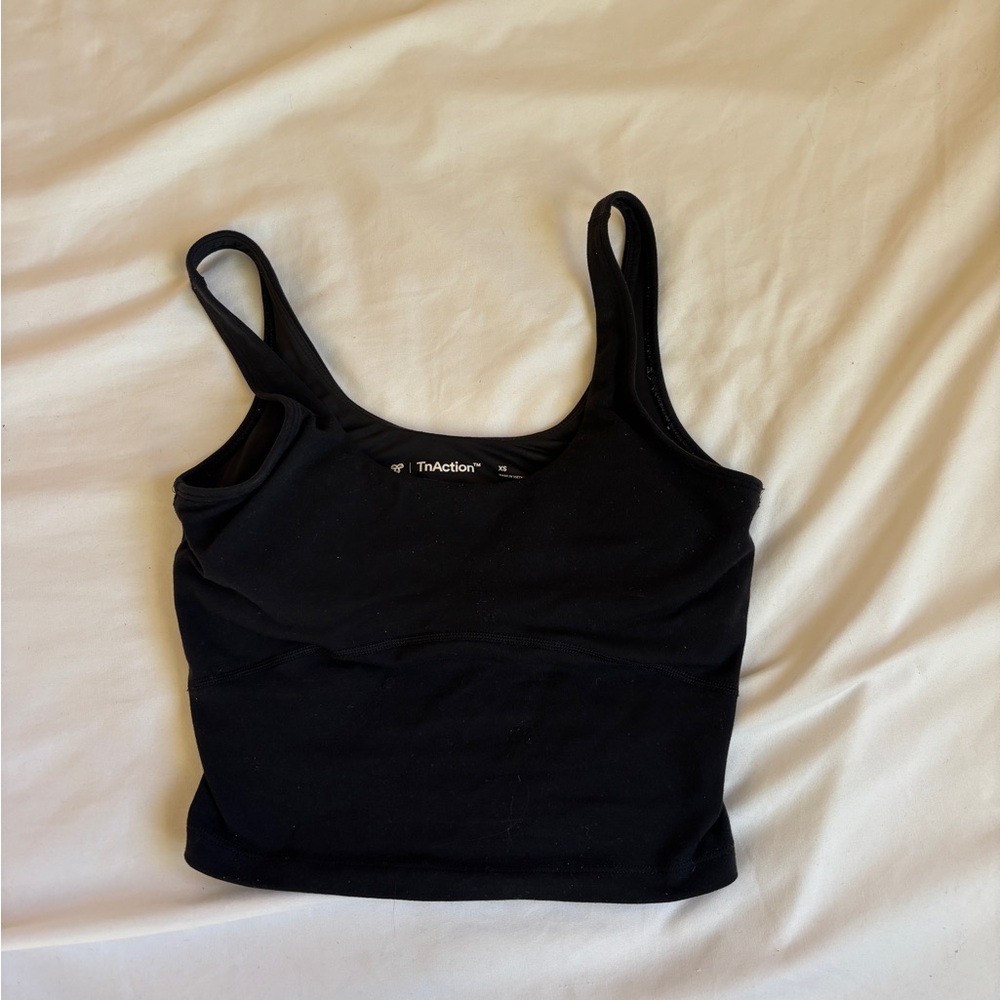 Black Tank Top by TriAction